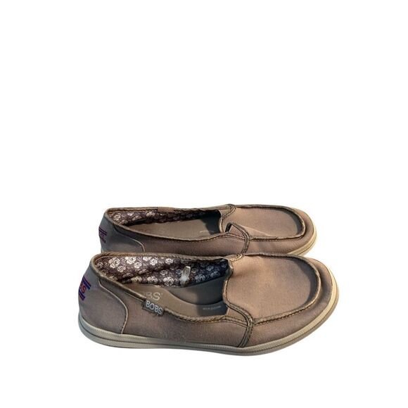 Skechers Bobs taupe sidewalker loafers #33790 - Picture 1 of 7